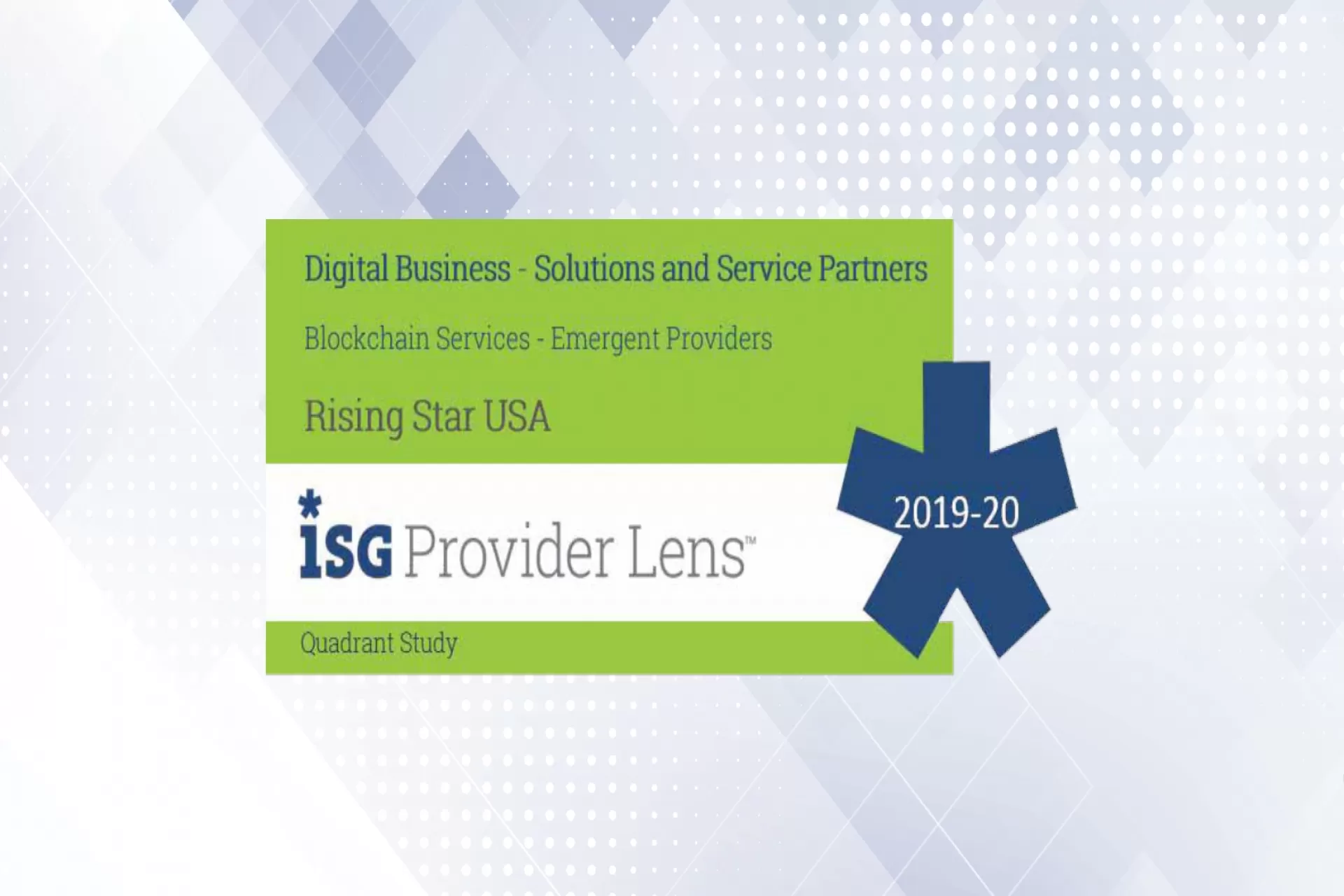 Zensar recognized in ISG Provider Lens™ Digital Business Solutions and Service Partners U.S. 2019-20