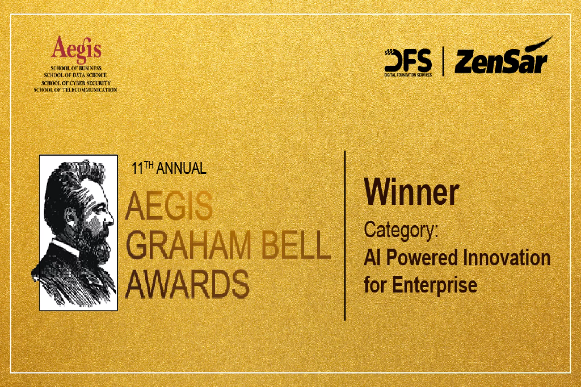 Zensar wins at the 11th Annual Aegis Graham Bell Awards 