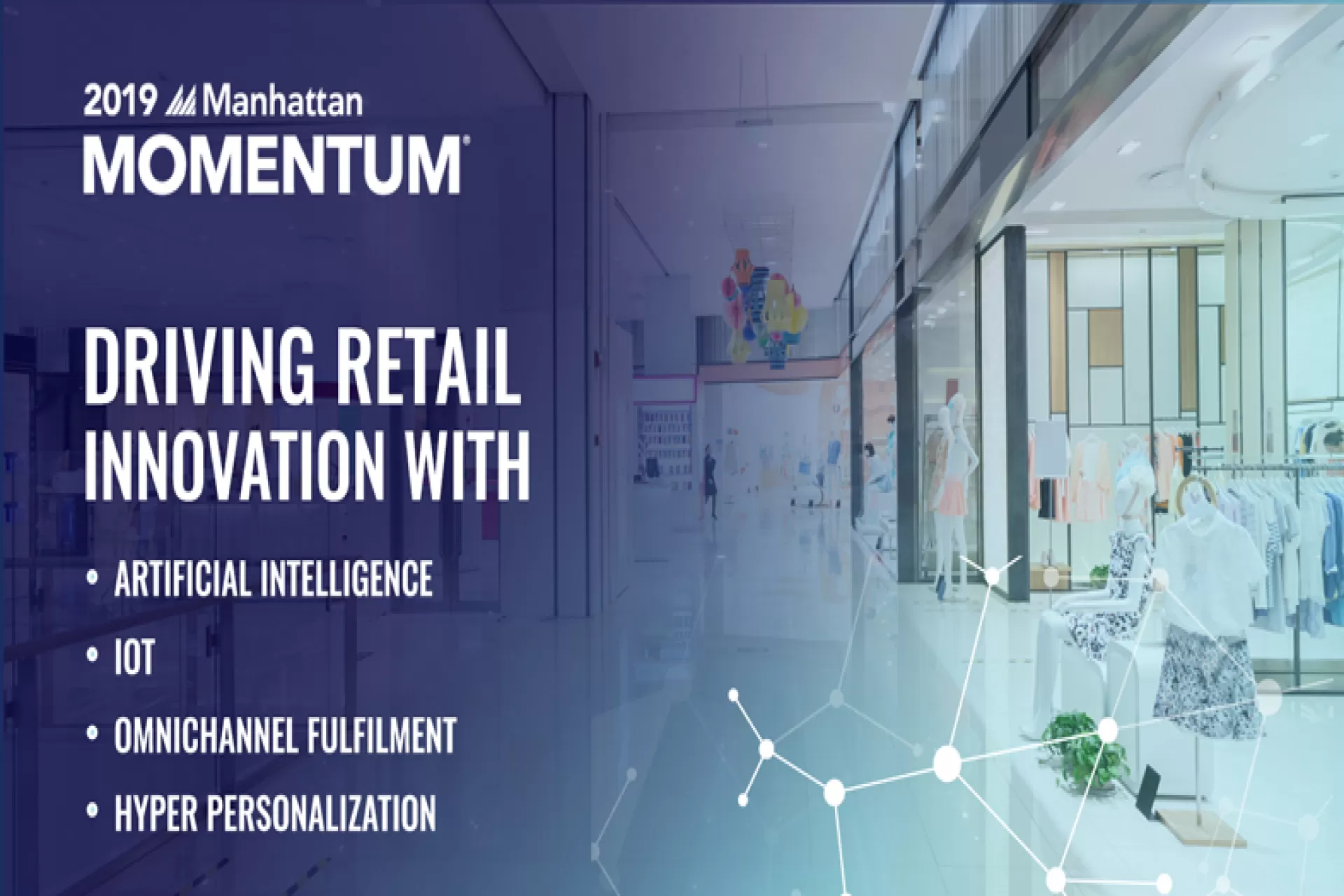 Zensar and Keystone Logic, a Zensar company bring retail solutions of the future to Manhattan Associates Momentum 2019